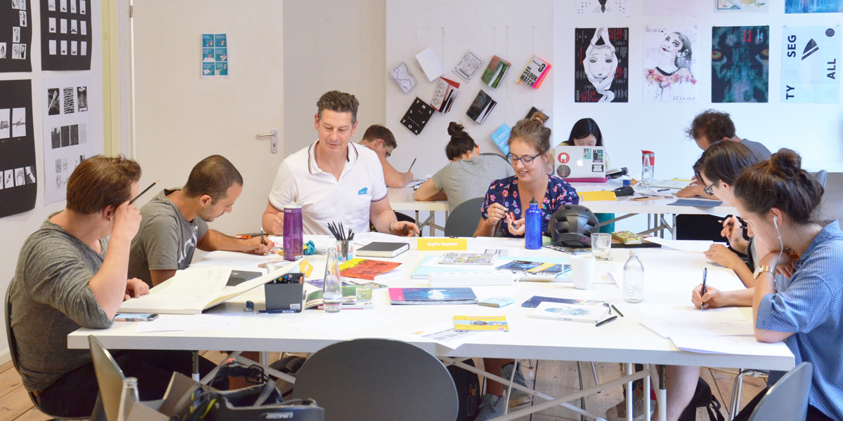 Sommerakademie - Kurs Comic - Dozenten Moga Mobo