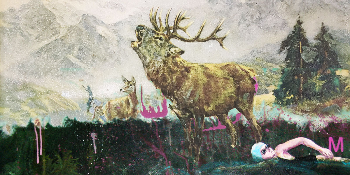 Sommerakademie Kurs Upcycling in der Malerei