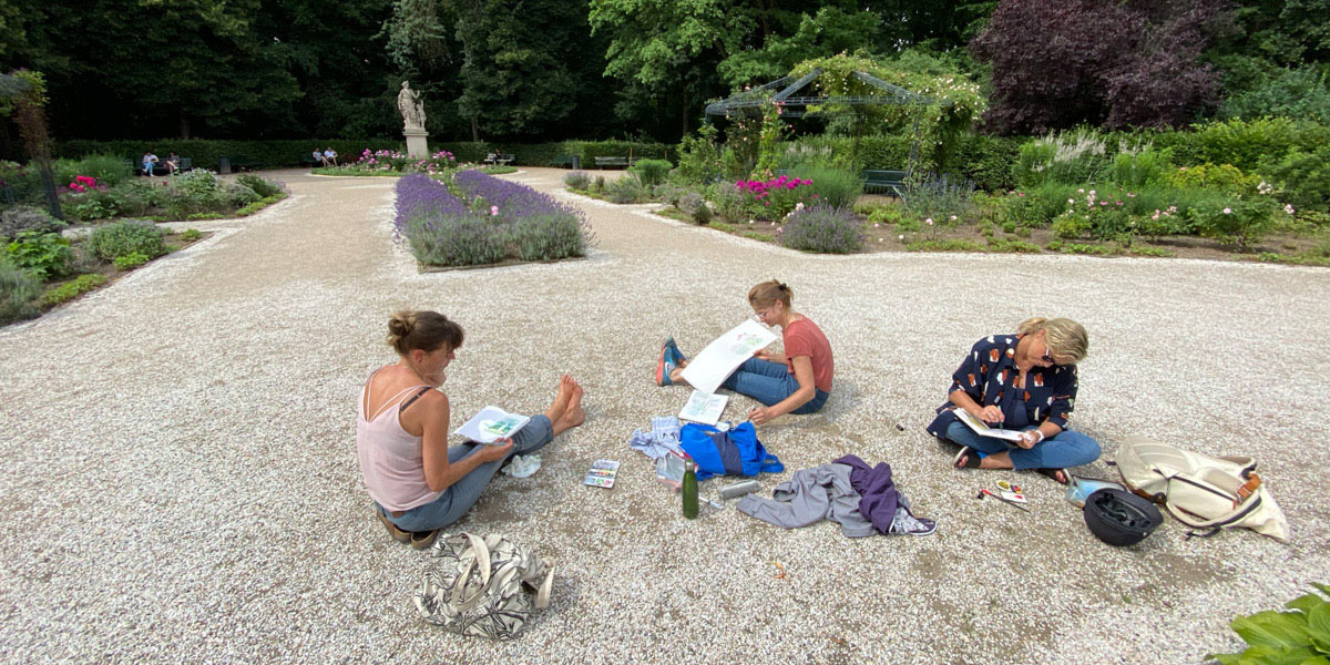 Sommerakademie - Kurs Urban Sketching - Mit Stift und Skizzenbuch draußen unterwegs